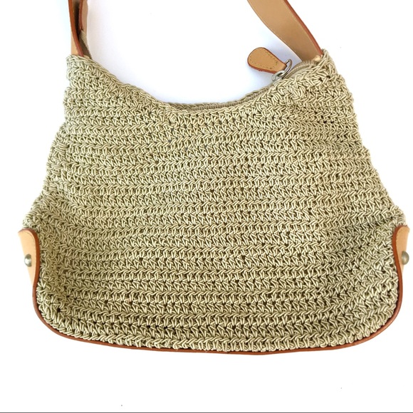 Vintage Cottagecore Giannini Women’s Leather Shoulder Hand Bag Purse Accessories - Picture 2 of 9